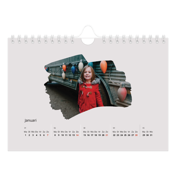 Fotokalender A5 — Penseelstreken