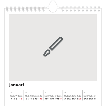 Fotokalender Vierkant — Ontwerp je eigen fotoproduct