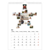 Fotokalender A4 (20 x 30 cm) — Collage shapes [Mei]