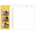 A3 Familieplanners — Vrolijk & kleurrijk - gezinsplanner 4 personen [Mei]
