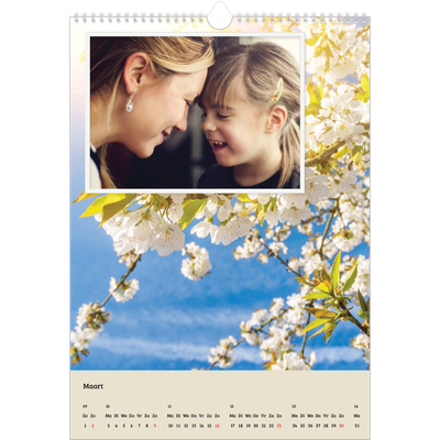 A3 Jaarkalender — Vier jaargetijden [Maart]