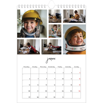 Fotokalender A4 — Foto arrangement