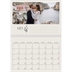 Fotokalender A4 Dubbel (30 x 40 cm) — Initialen in bloei [Mei]
