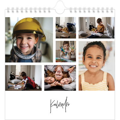 Jaarkalenders vierkant — Foto arrangement [omslag]