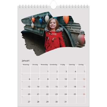 Fotokalender A4 — Penseelstreken
