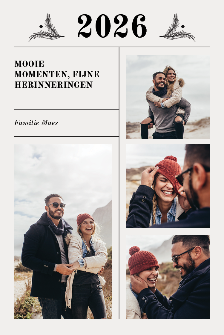 Fotokaarten — Speelse jaaraanduiding