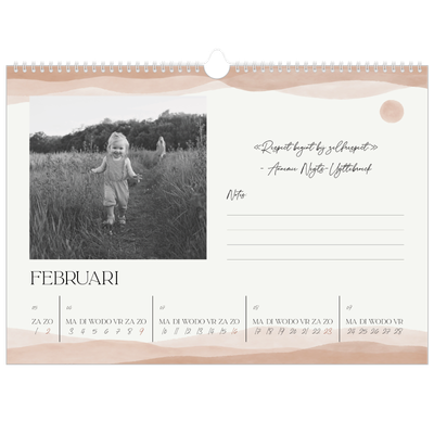 Fotokalender A3 — Welzijn quotes [Februari]