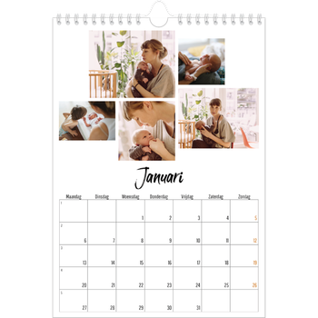Fotokalender A4 — Dit ben ik