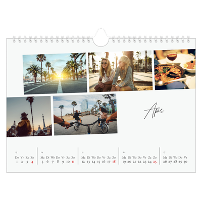 Fotokalender A4 — City trip [April]