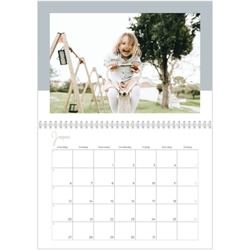 Fotokalender A4 Dubbel — Aardse frames