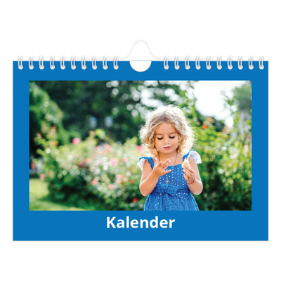 Fotokalender A5 — Kleurrijke kaders [omslag]