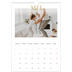 A3 Jaarkalender — Gouden tekst groot [Mei]