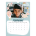 Fotokalender A4 (20 x 30 cm) — Regenboog eenhoorn [Februari]