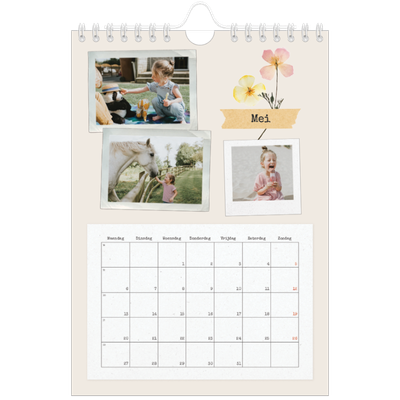 Fotokalender A5 — Vintage scrapbook [omslag]