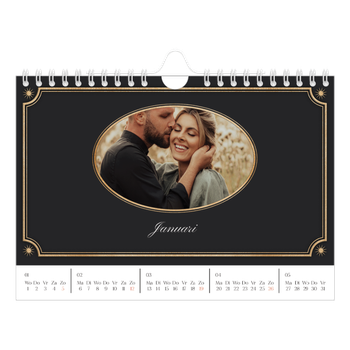Fotokalender A5 — Klassiek vintage