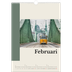 A3 Jaarkalender — Bezienswaardigheden van de wereld [Februari]