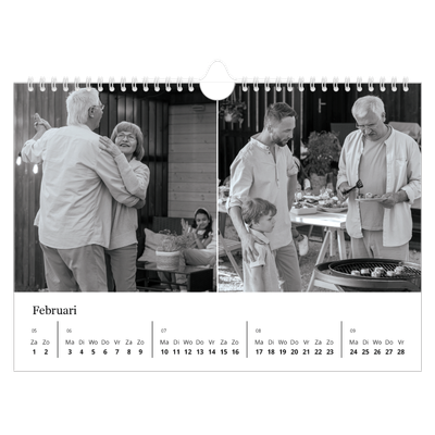 Fotokalender A4 — Focus [Februari]