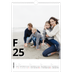 A3 Jaarkalender — Letter stijl [Februari]