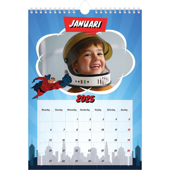 Fotokalender A4 — Stripboek