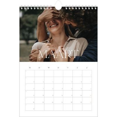 Fotokalender A4 (20 x 30 cm) — Groots [Maart]
