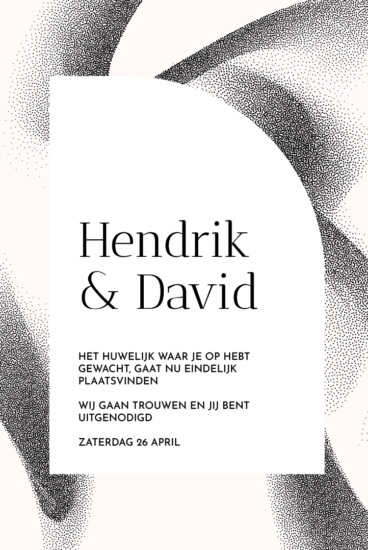 Uitnodigingen — Stedelijke chic