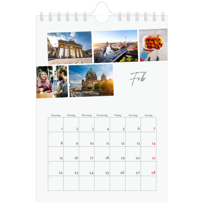 Fotokalender A5 — City trip [Februari]