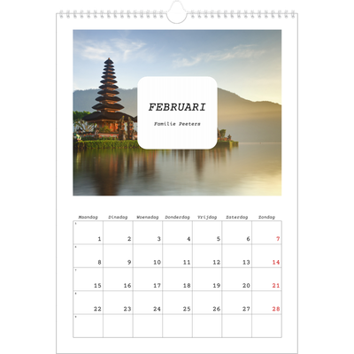 A3 Jaarkalender — Het volledige verhaal [Februari]