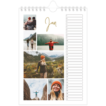 Fotokalender A5 — Handgeschreven