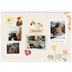 Fotokalender A4 Dubbel (30 x 40 cm) — Vintage scrapbook [omslag]
