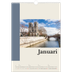 A3 Jaarkalender — Bezienswaardigheden van de wereld [Januari]