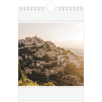 Fotokalender A5 — Gouden banner [omslag]