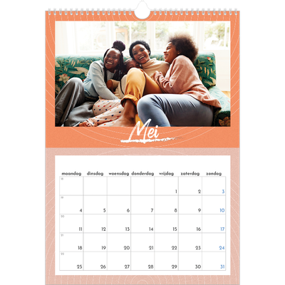 A3 Jaarkalender — Kleuren en patronen [omslag]