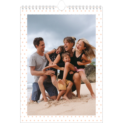 Verjaardagskalenders A4 — Pastelpatronen [omslag]