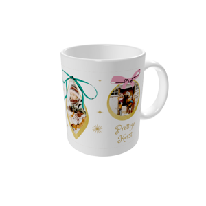 Mok bedrukken — Strikjesornament