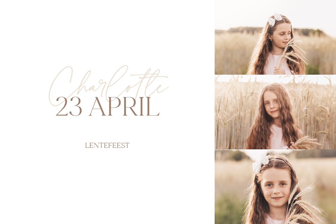 Bedankkaarten — Elegante momentopnamen