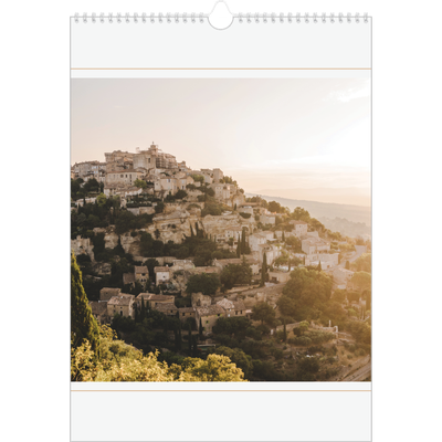 Verjaardagskalenders A3 — Gouden banner [omslag]