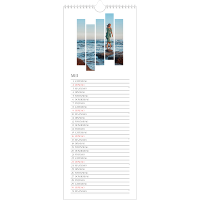 Smalle kalender  — Reismozaïeken [Mei]