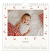 Jaarkalenders vierkant — Kersen gelukzaligheid [Januari]