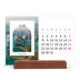 Bureaukalender met houten standaard  — De open boog [Maart]