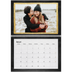 Fotokalender A4 Dubbel (30 x 40 cm) — Foto in glitterrand [Januari]