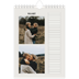 Fotokalender A5 — Simpel ivoor [Maart]