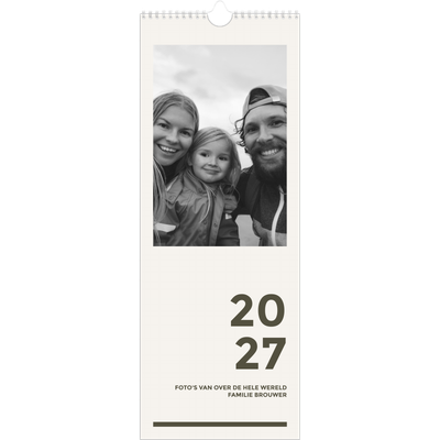 Smalle kalender  — Modern en gedurft [omslag]