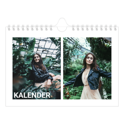 Fotokalender A5 — Grote maandaanduiding [omslag]