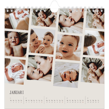 Fotokalender Vierkant — Herinneringen in beweging