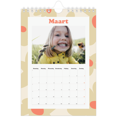 Fotokalender A5 — Speelse patronen [Maart]