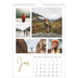 Fotokalender A4 (20 x 30 cm) — Handgeschreven [Januari]