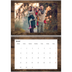 Fotokalender A4 Dubbel (30 x 40 cm) — Houtpatroon [Januari]