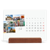 Bureaukalender met houten standaard  — City trip [Februari]
