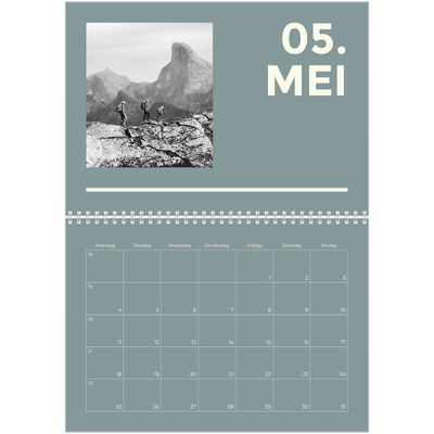 Fotokalender A4 Dubbel (30 x 40 cm) — Modern en gedurft [omslag]