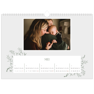 Fotokalender A3 — Hand gemaakte bloemen [omslag]